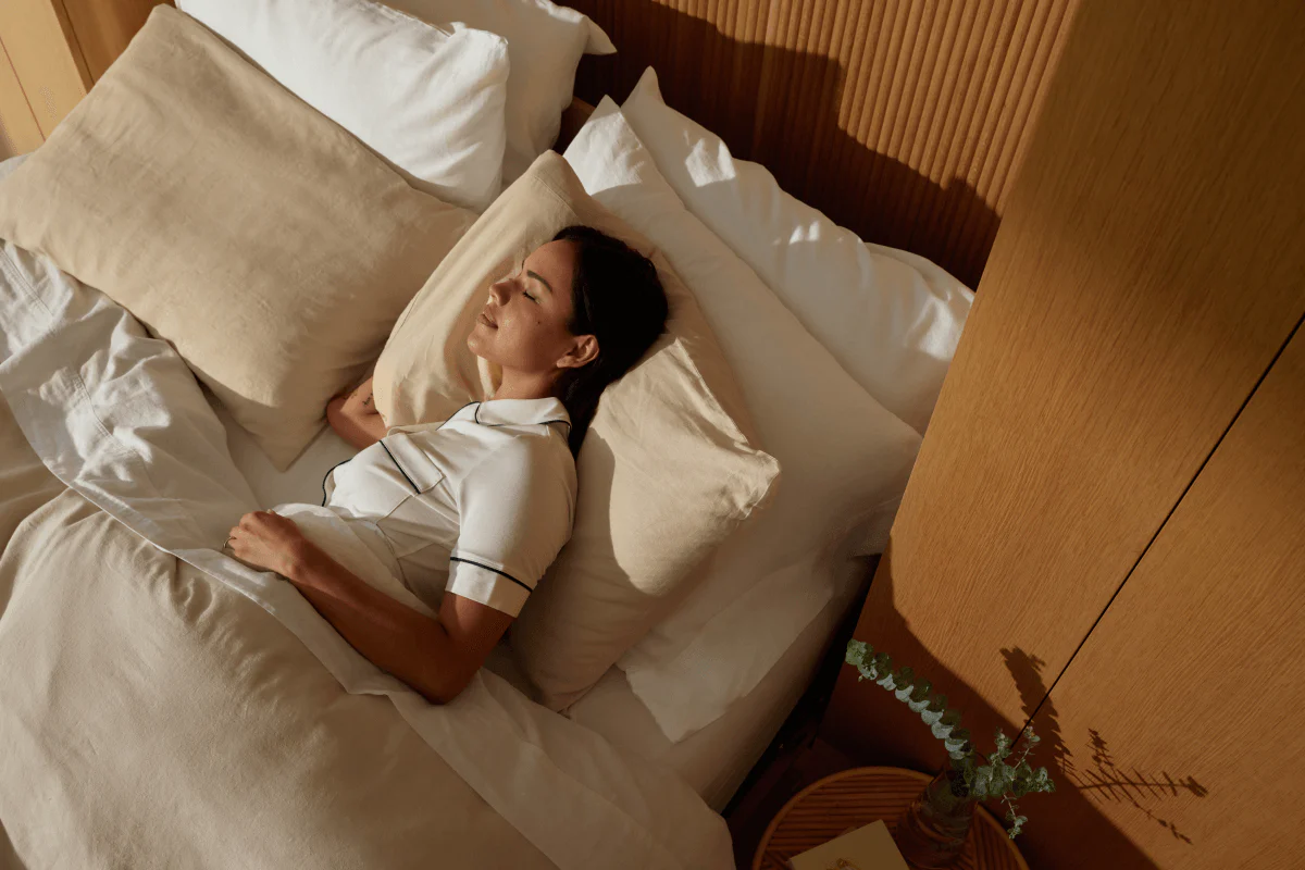 Linen-Cotton Fitted Sheet - Cal King - Image 5