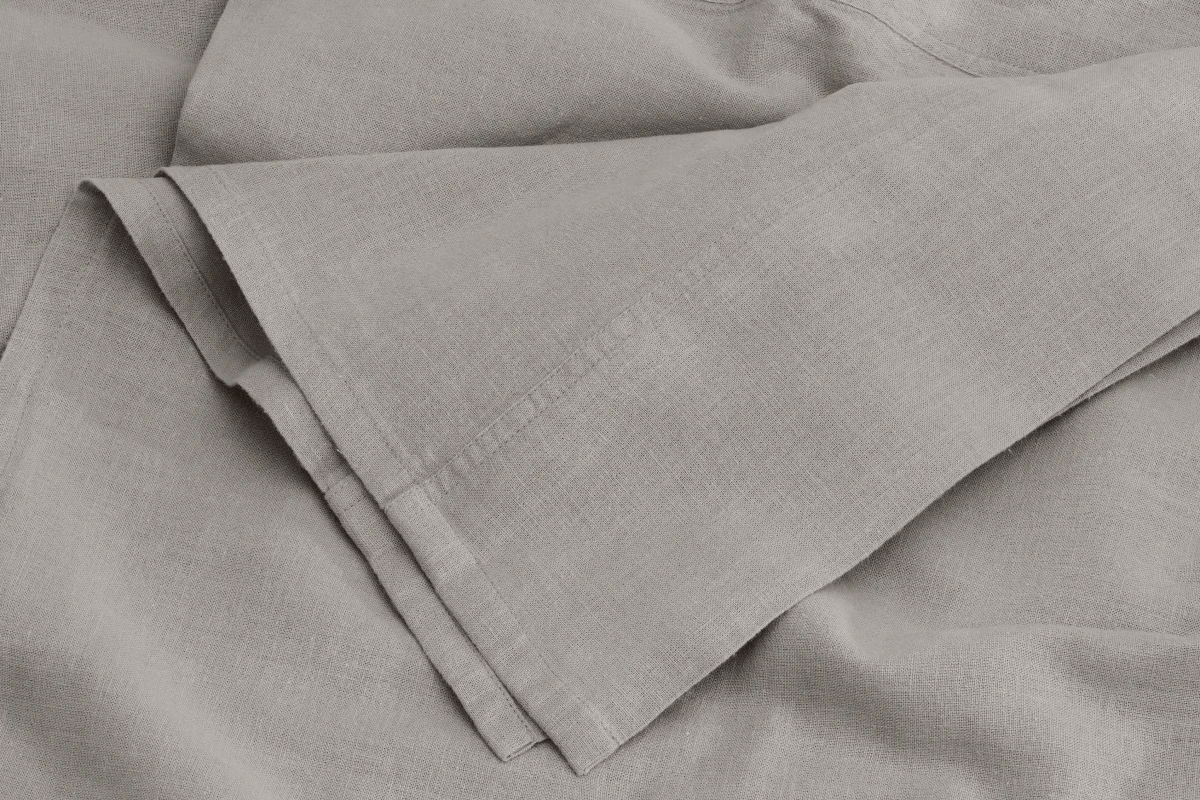 Linen-Cotton Flat Sheet - Cal King - Image 3