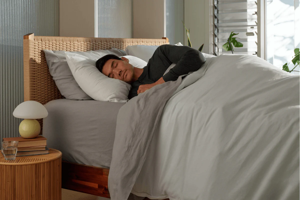 Linen-Cotton Flat Sheet - Cal King - Image 9